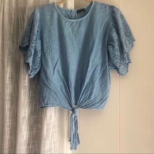 Style Envy tie-up blouse